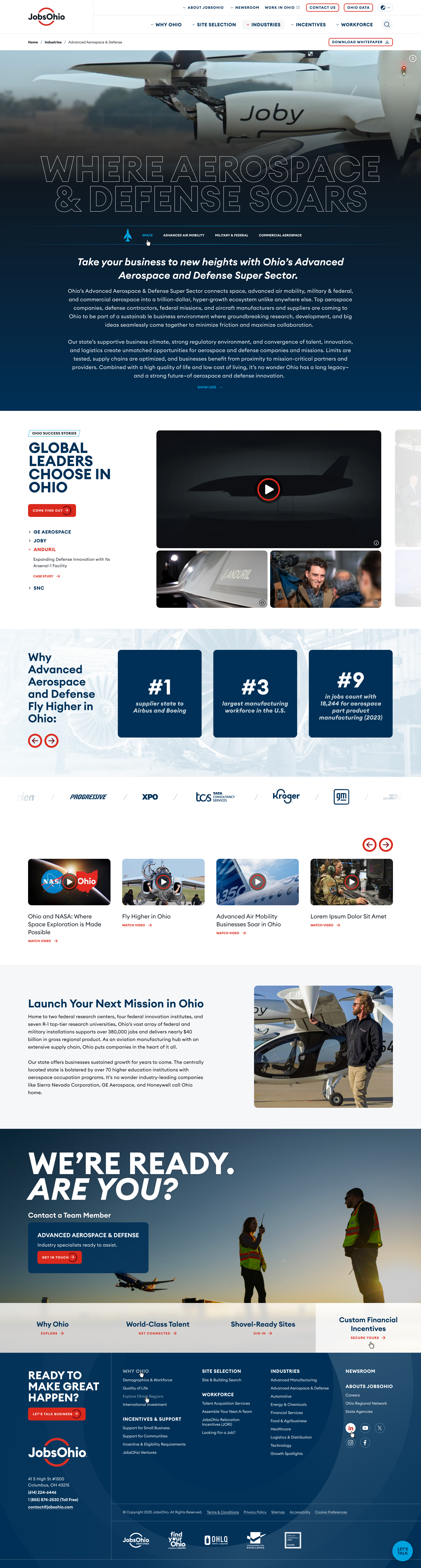 Aerospace & Defense industry page